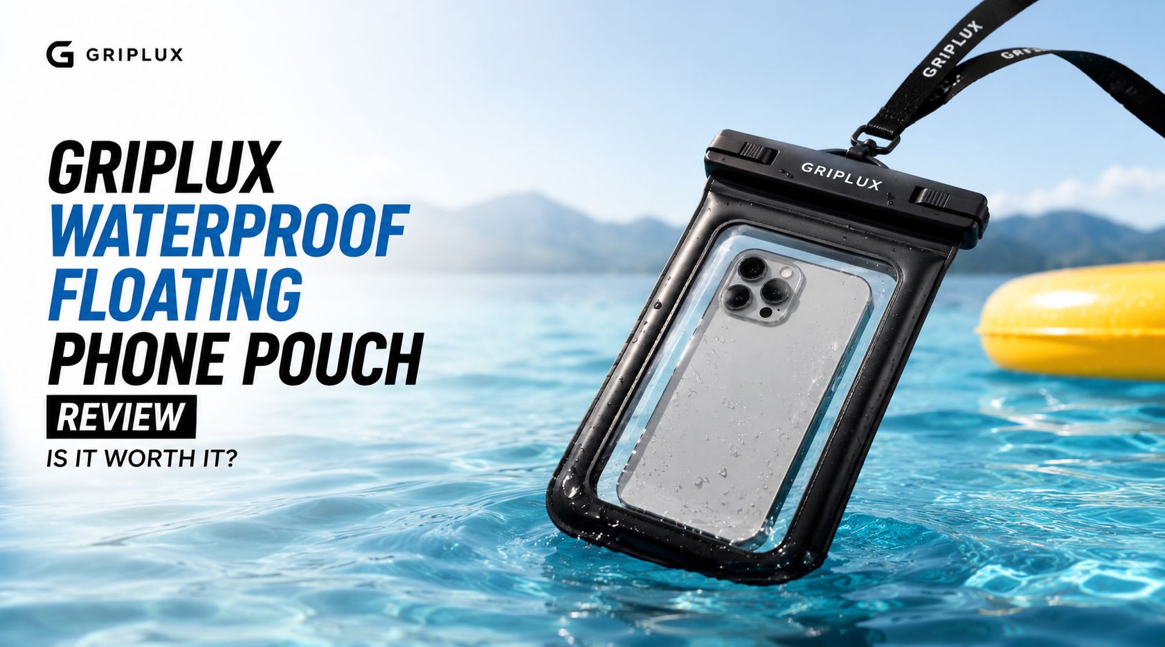 floating phone pouch