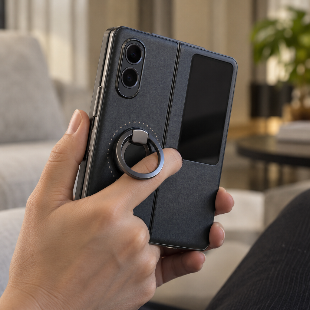 MagSafe Stand Case – iPhone Duo — in hand