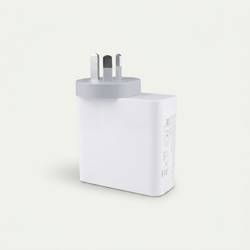 65W GaN USB-C wall charger with AU plug