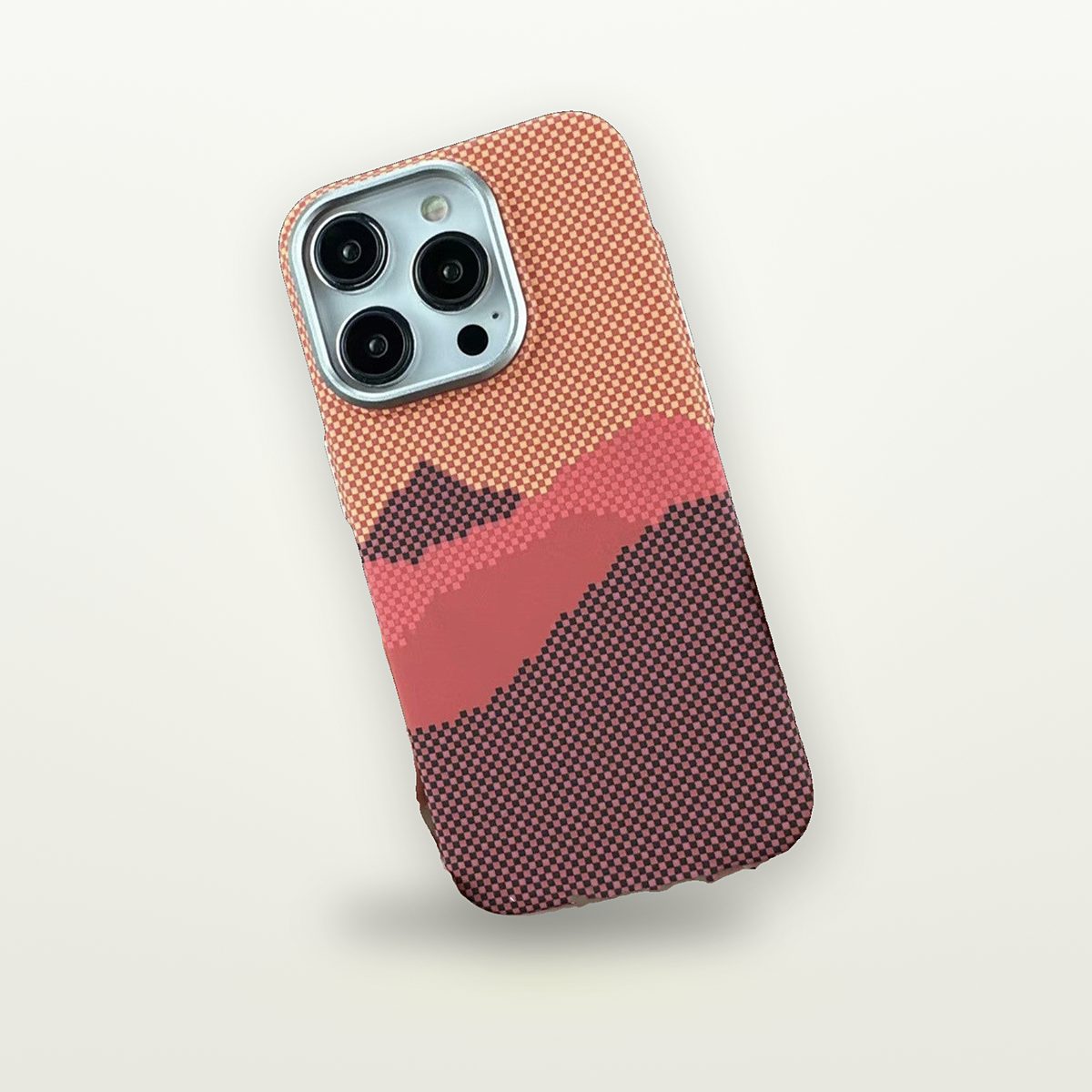 Plaid Carbon-Weave MagSafe Case for iPhone 12–16 — GripLux (3)