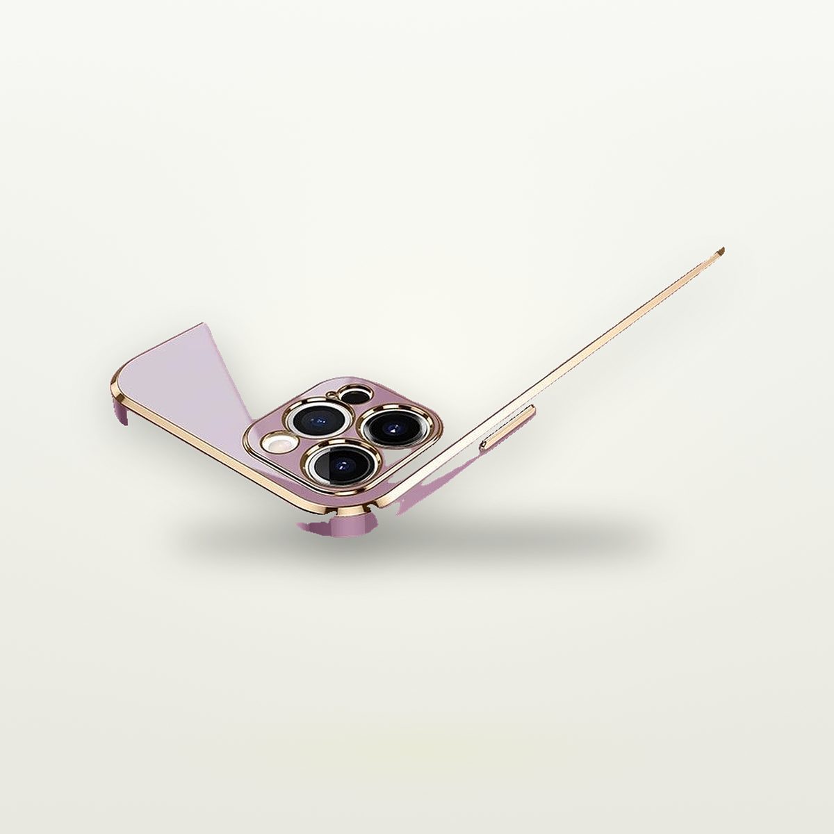 Electroplated Straight-Edge Case for iPhone 15 & 16 Series — GripLux (5)