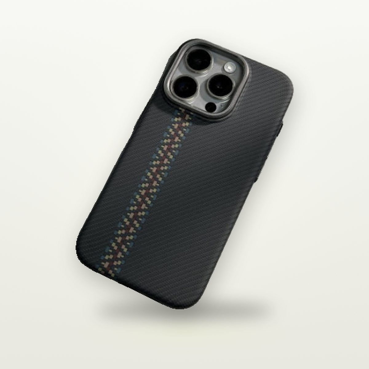 Racing Stripe Carbon-Pattern MagSafe Case for iPhone 16 Series — GripLux (5)