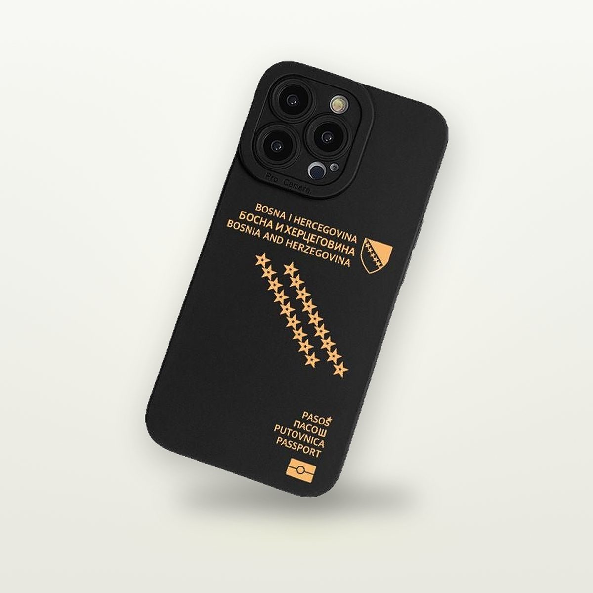Yellow Star Graphic Black Case for iPhone 11–16 — GripLux (5)