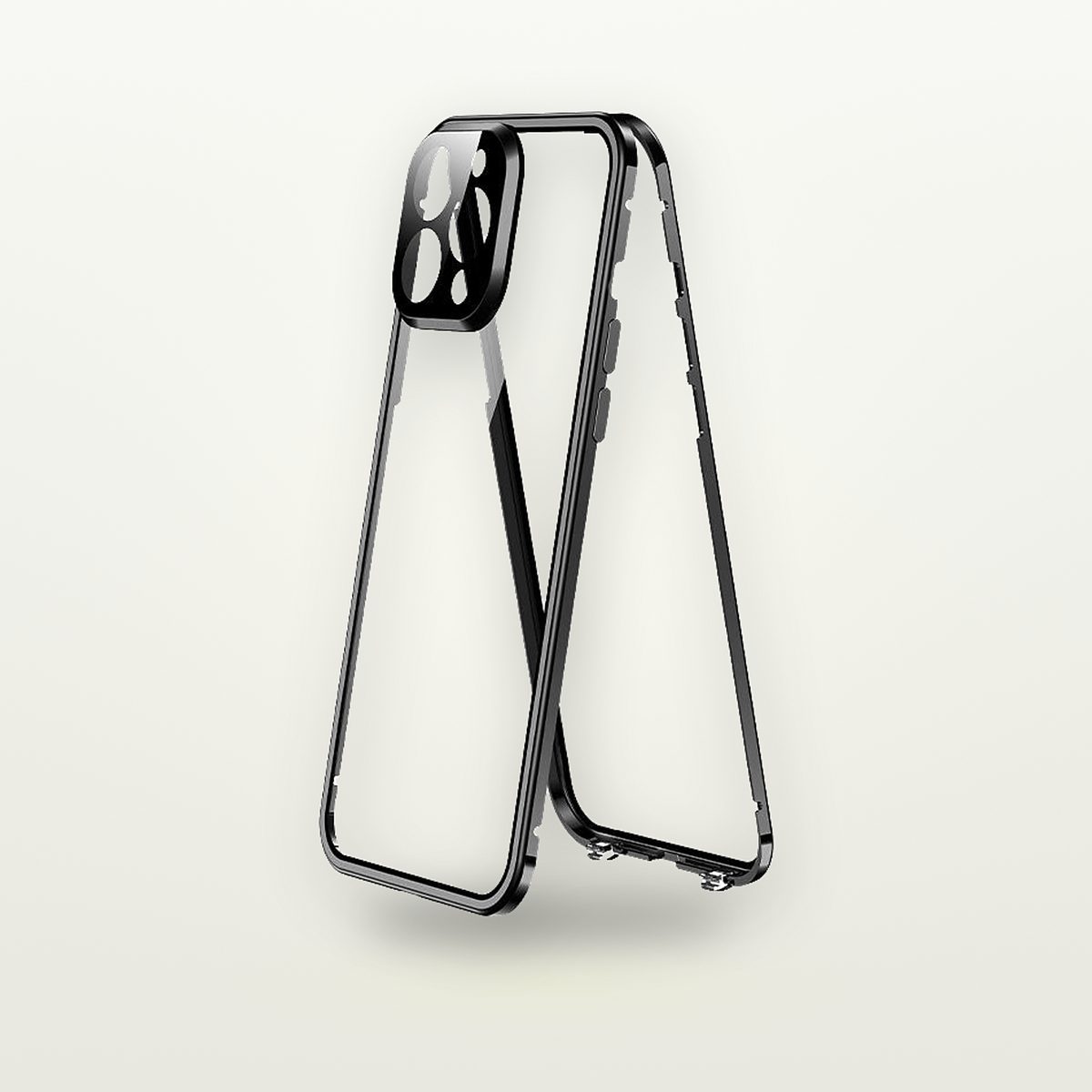All-Metal Minimalist Case for iPhone 11–16 — GripLux (2)