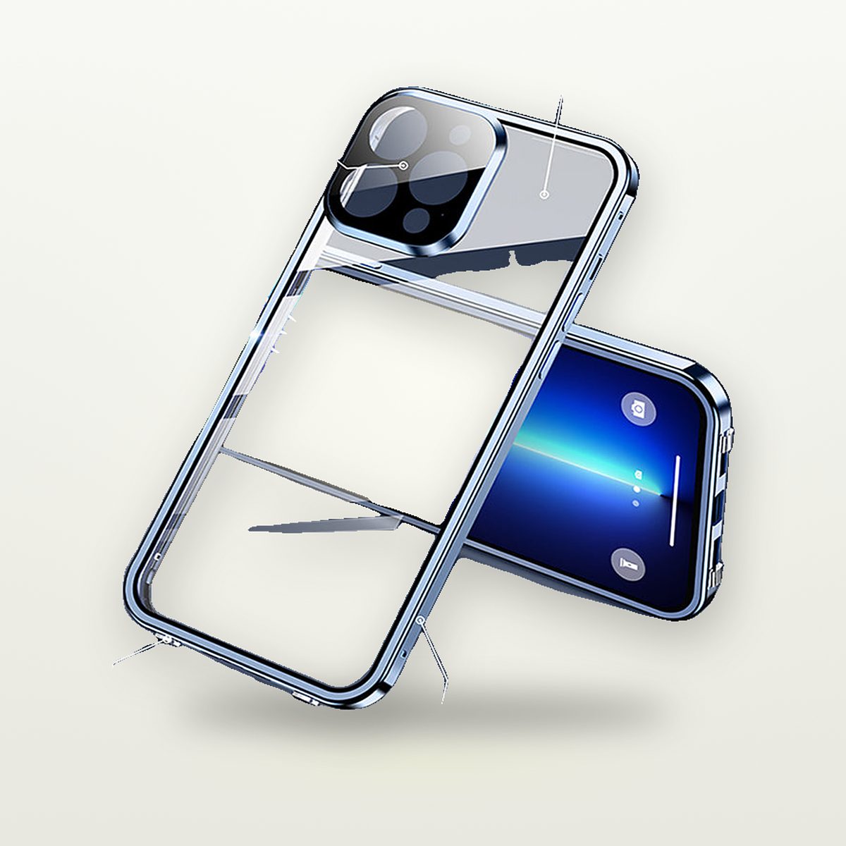 All-Metal Minimalist Case for iPhone 11–16 — GripLux (5)