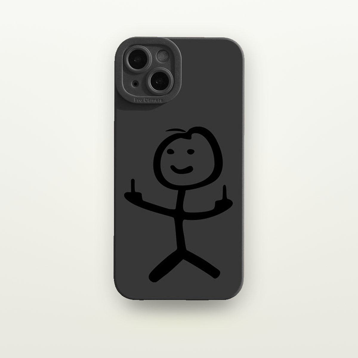 Hand Gesture Print Silicone Case for iPhone 12–16 — GripLux (3)