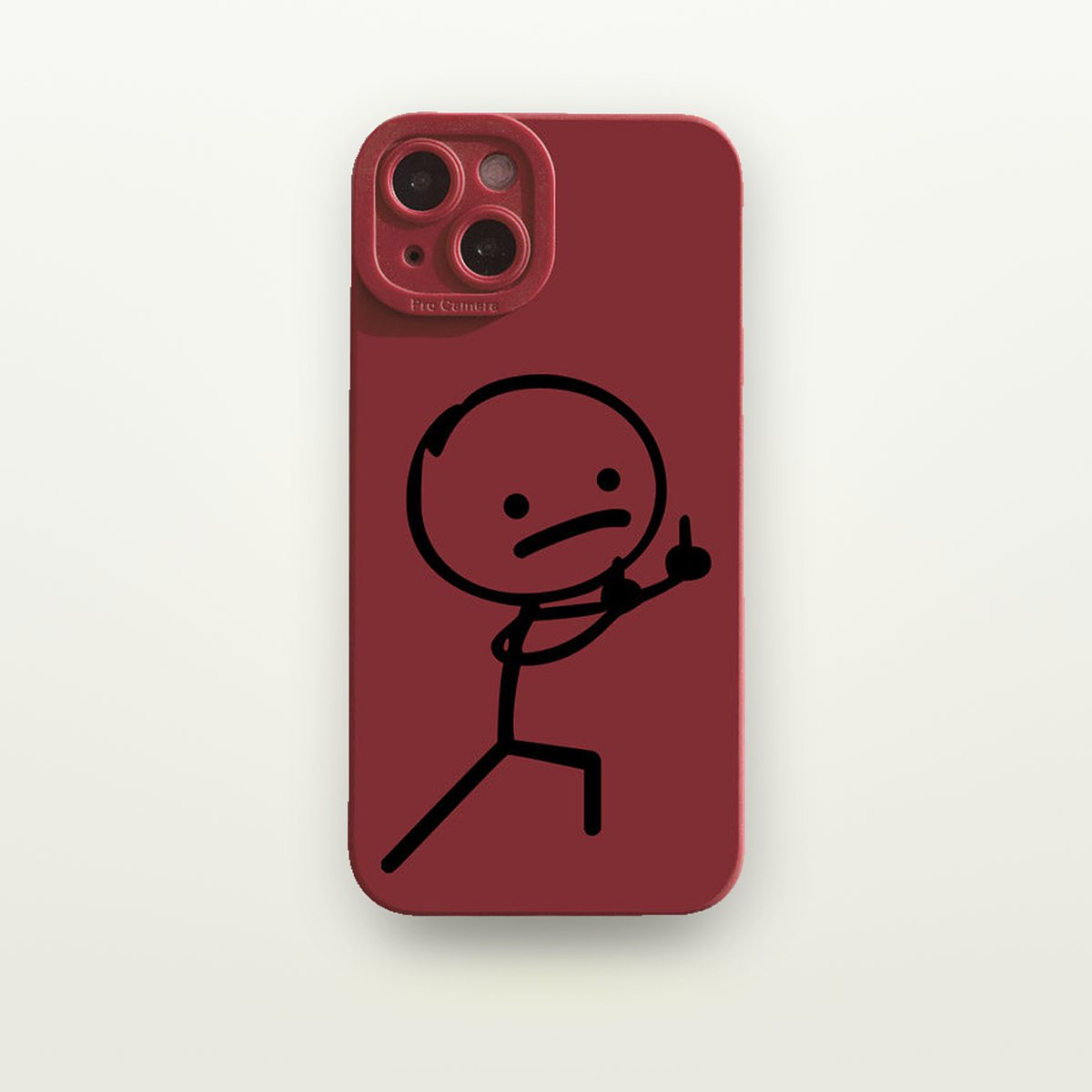 Hand Gesture Print Silicone Case for iPhone 12–16 — GripLux (4)