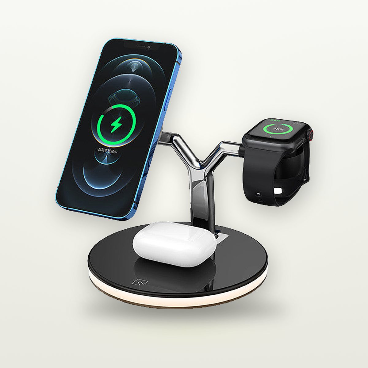 Desk 3-in-1 MagSafe-Compatible Charging Station — GripLux (10)
