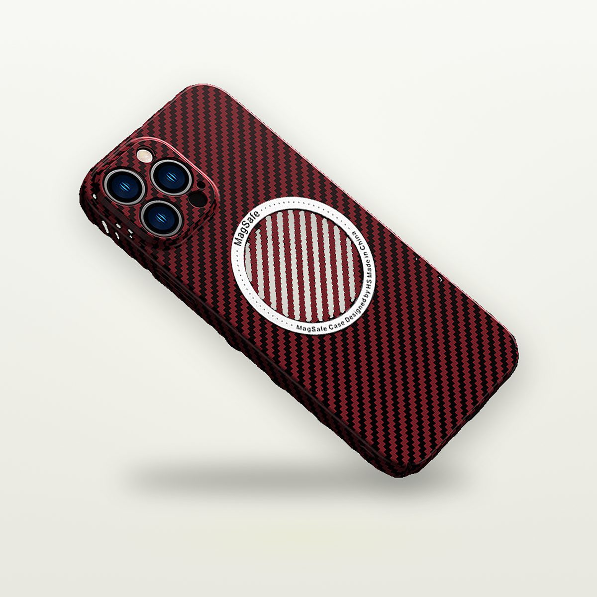 Carbon Fiber Pattern Case for iPhone 11–13 & 16 Plus — GripLux (4)