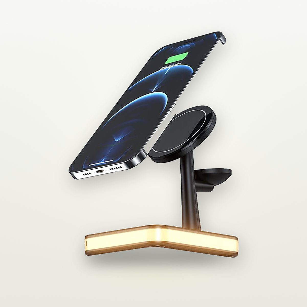 4-in-1 Magnetic Charging Station with Night Light — GripLux (2)