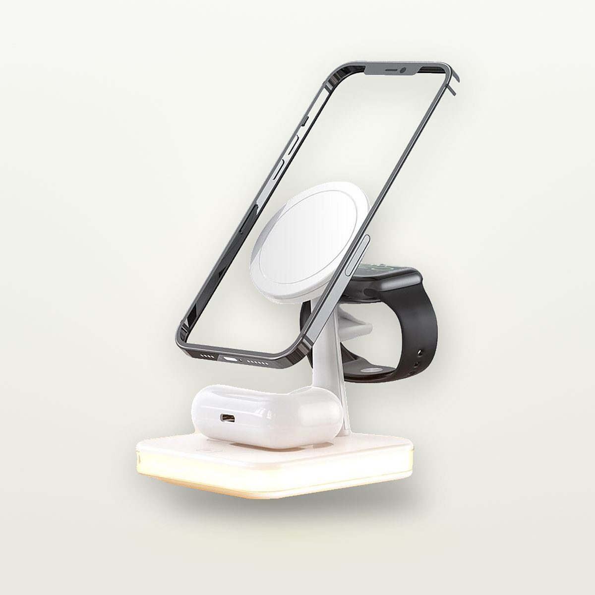 4-in-1 Magnetic Charging Station with Night Light — GripLux (6)