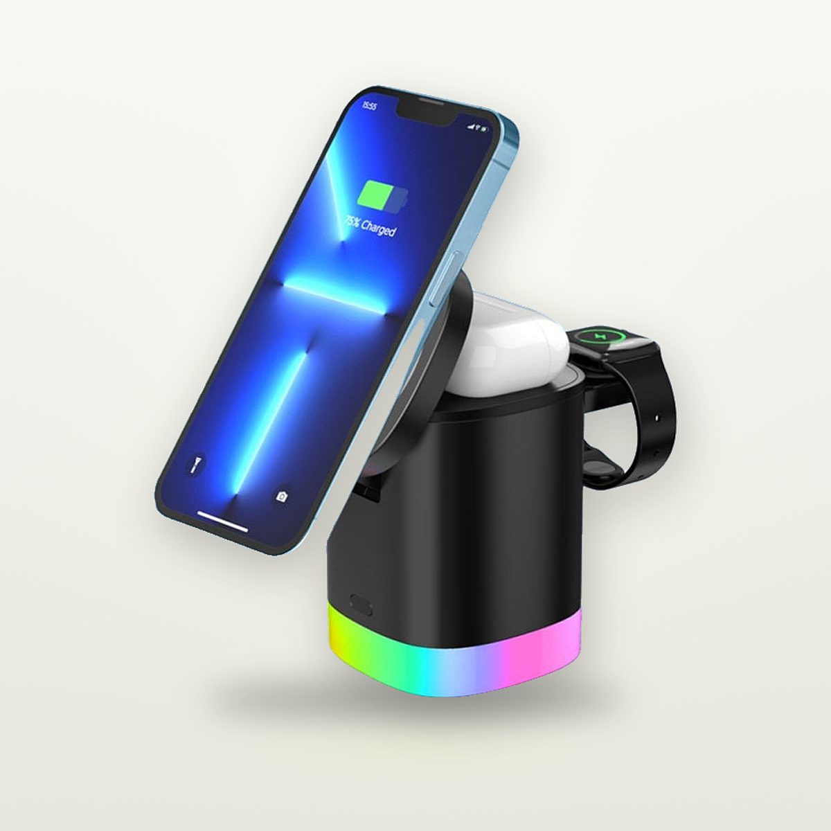 RGB Glow 3-in-1 Magnetic Charging Cube — GripLux (6)