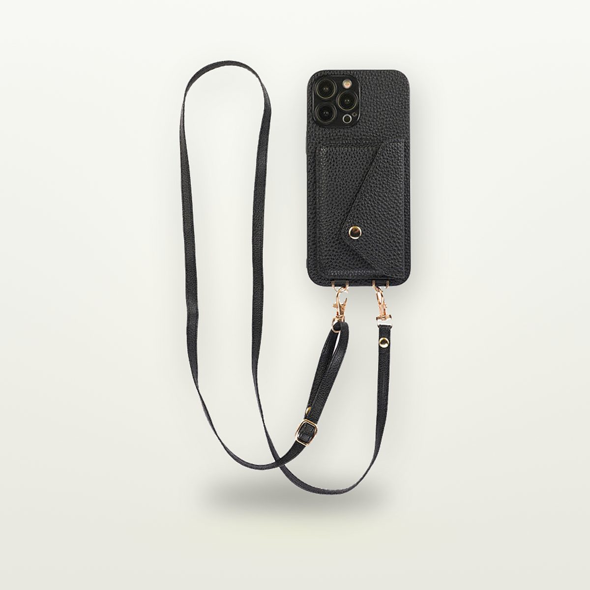 Crossbody Envelope Card Case for iPhone 11–16 — GripLux