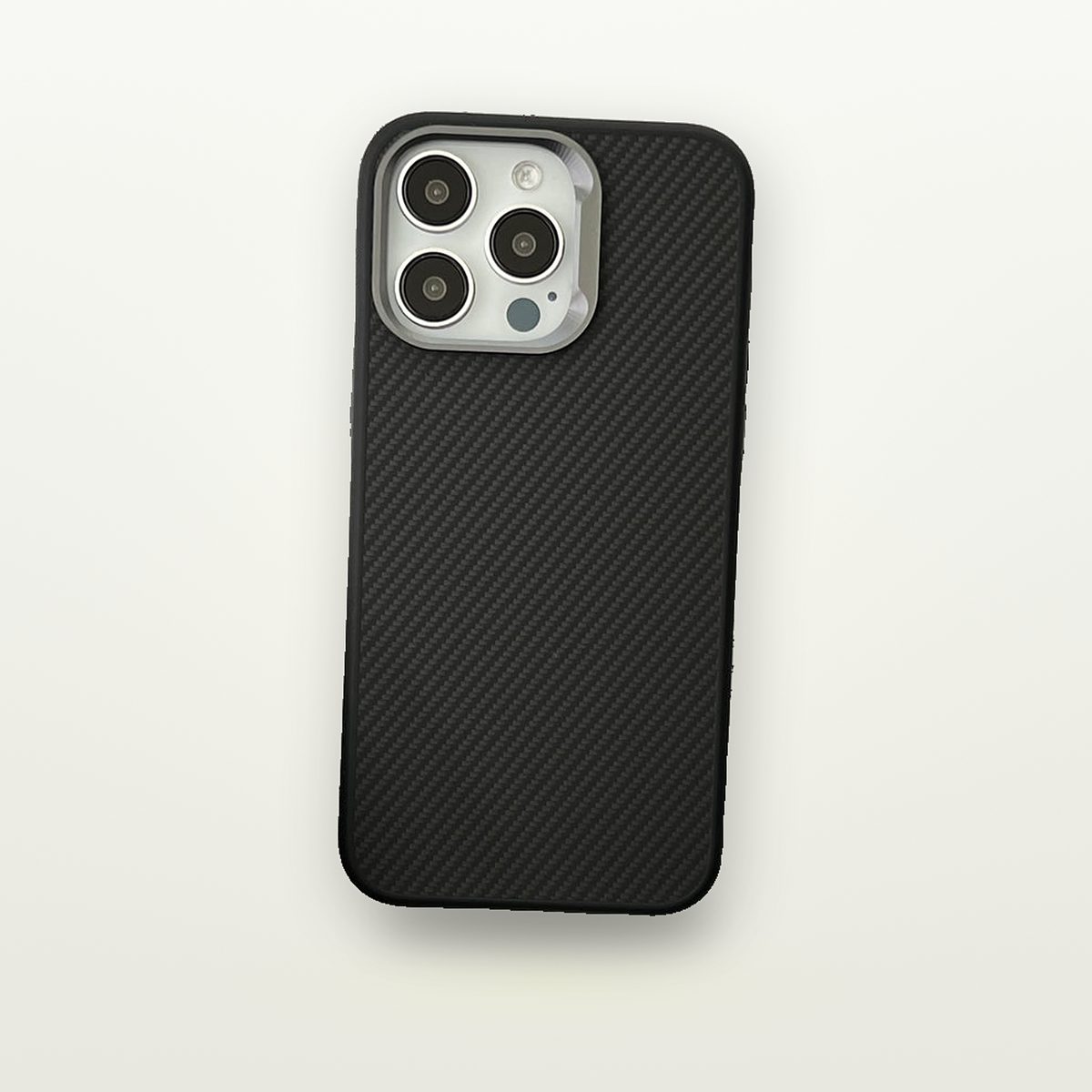 Carbon Texture Frosted Hard Case for iPhone 12–17 & Air — GripLux (5)