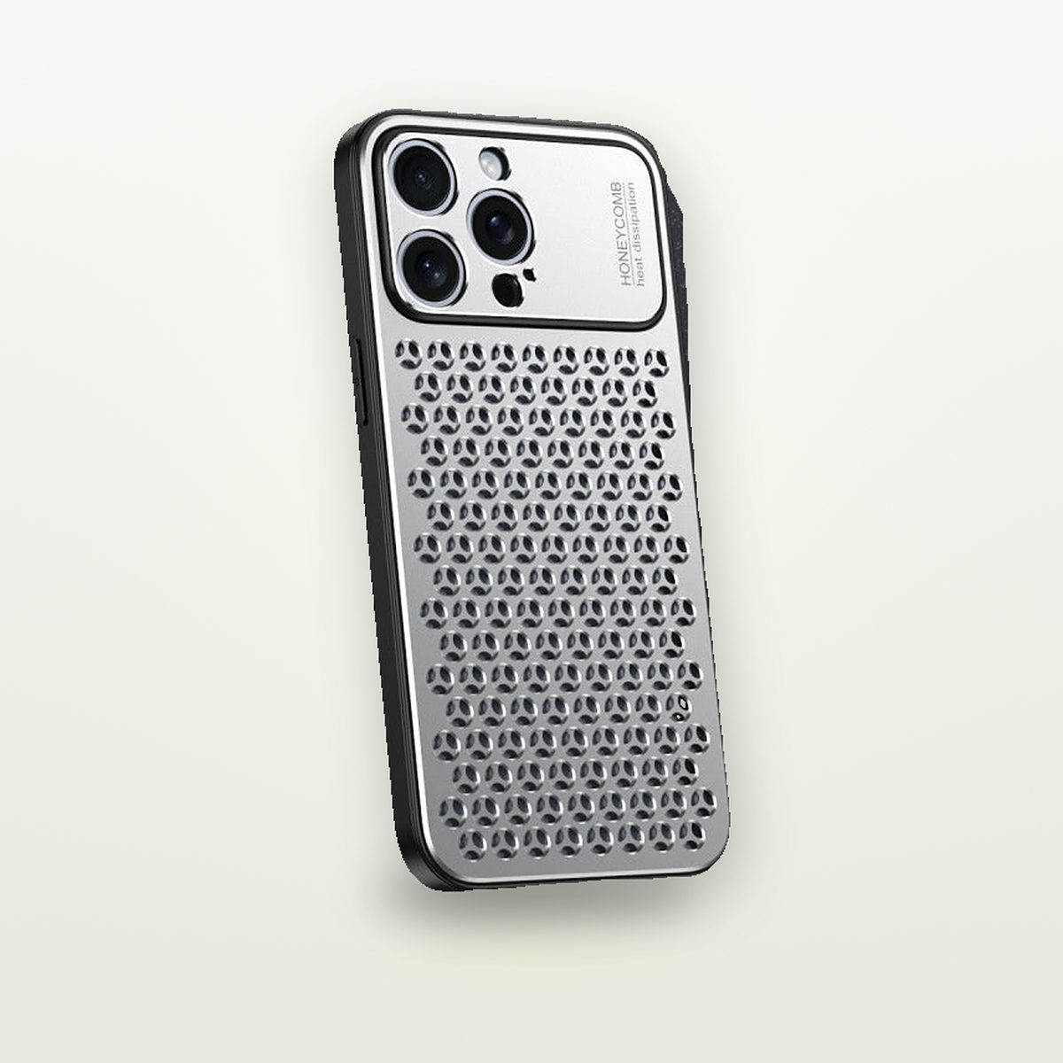 Honeycomb Metal Cooling Case for iPhone 13–17 & Air — GripLux (7)