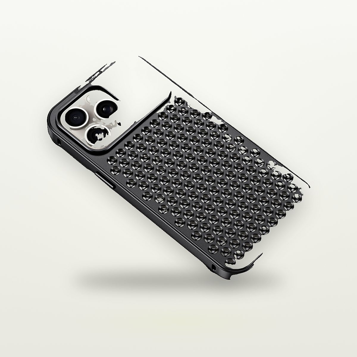 Carved Aluminum Alloy Case for iPhone 12–16 — GripLux (5)