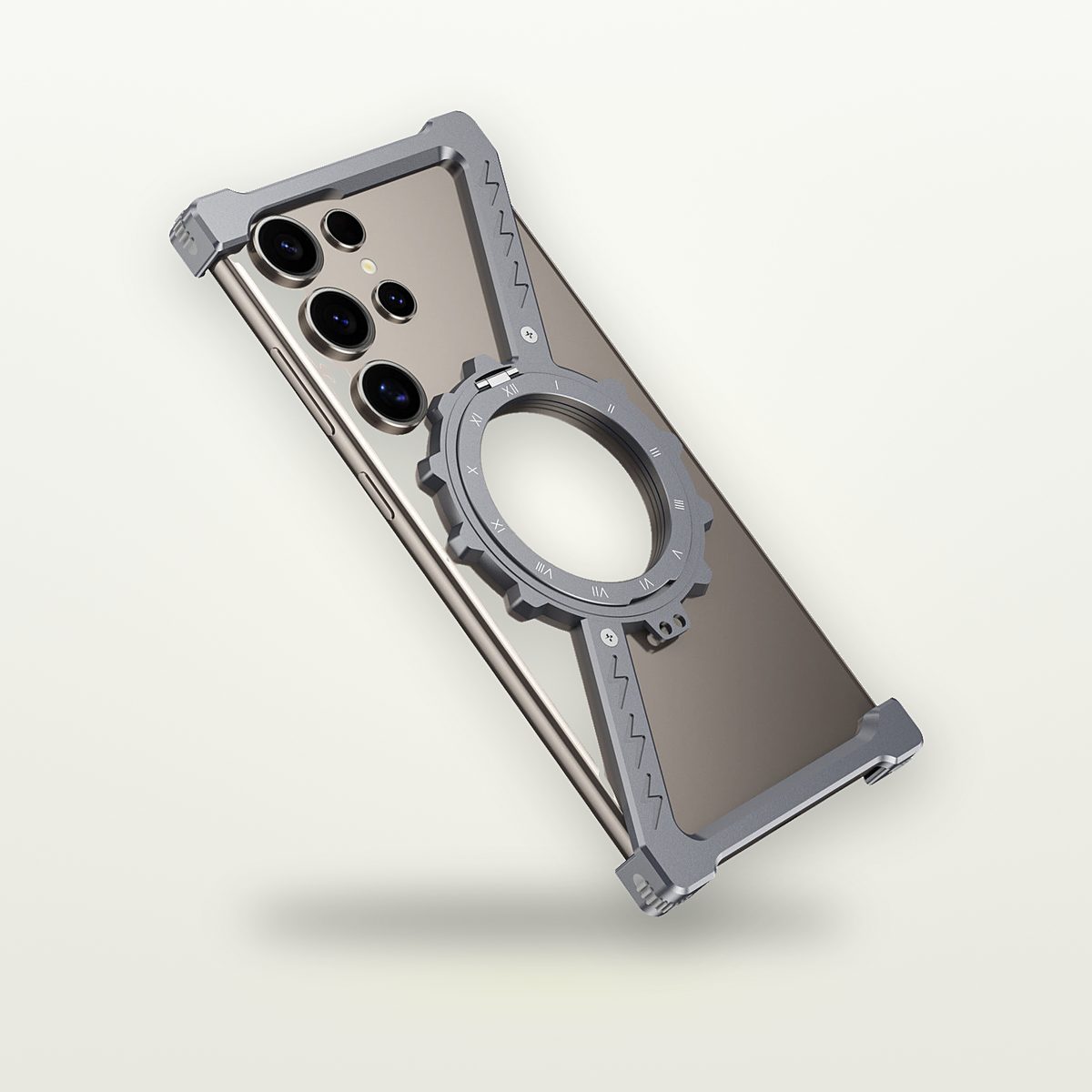 CNC Aluminum Z-Stand Magnetic Case for Galaxy S22–S25 Ultra — GripLux (6)