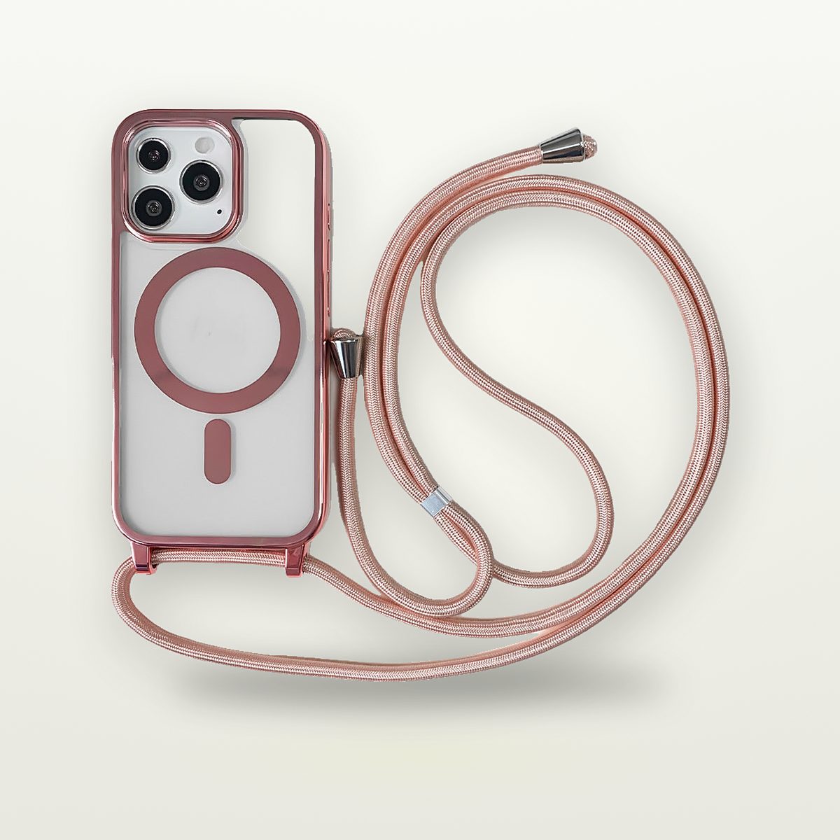 Clear MagSafe Case with Lanyard for iPhone 11–16 — GripLux (8)