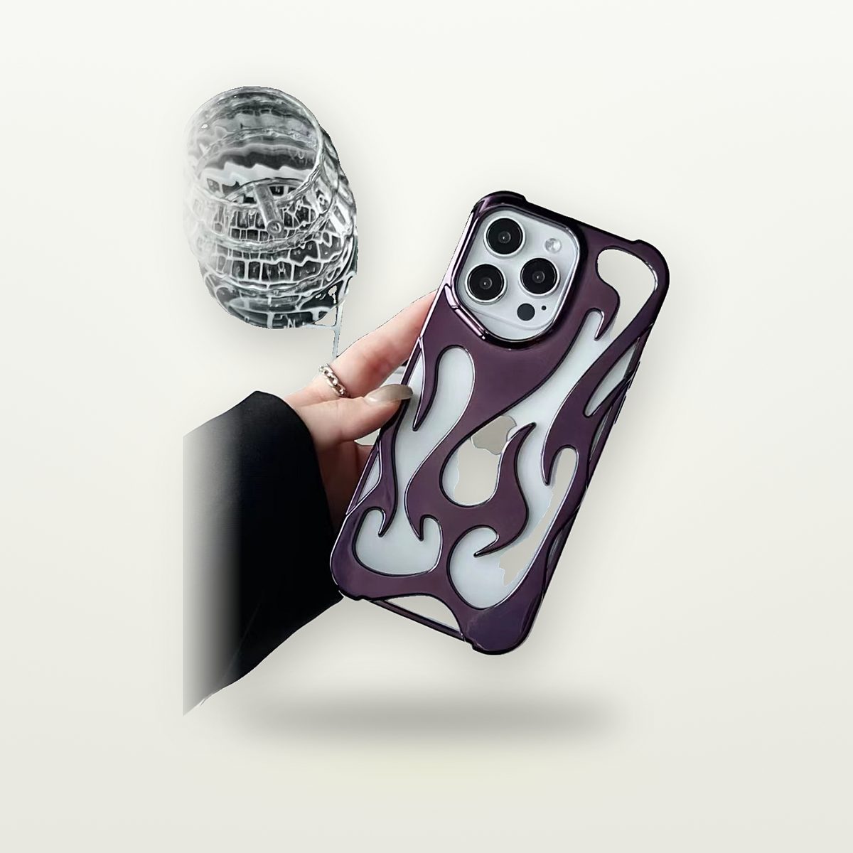 Electroplated Hollow-Vent Case for iPhone 17 & Air — GripLux (3)
