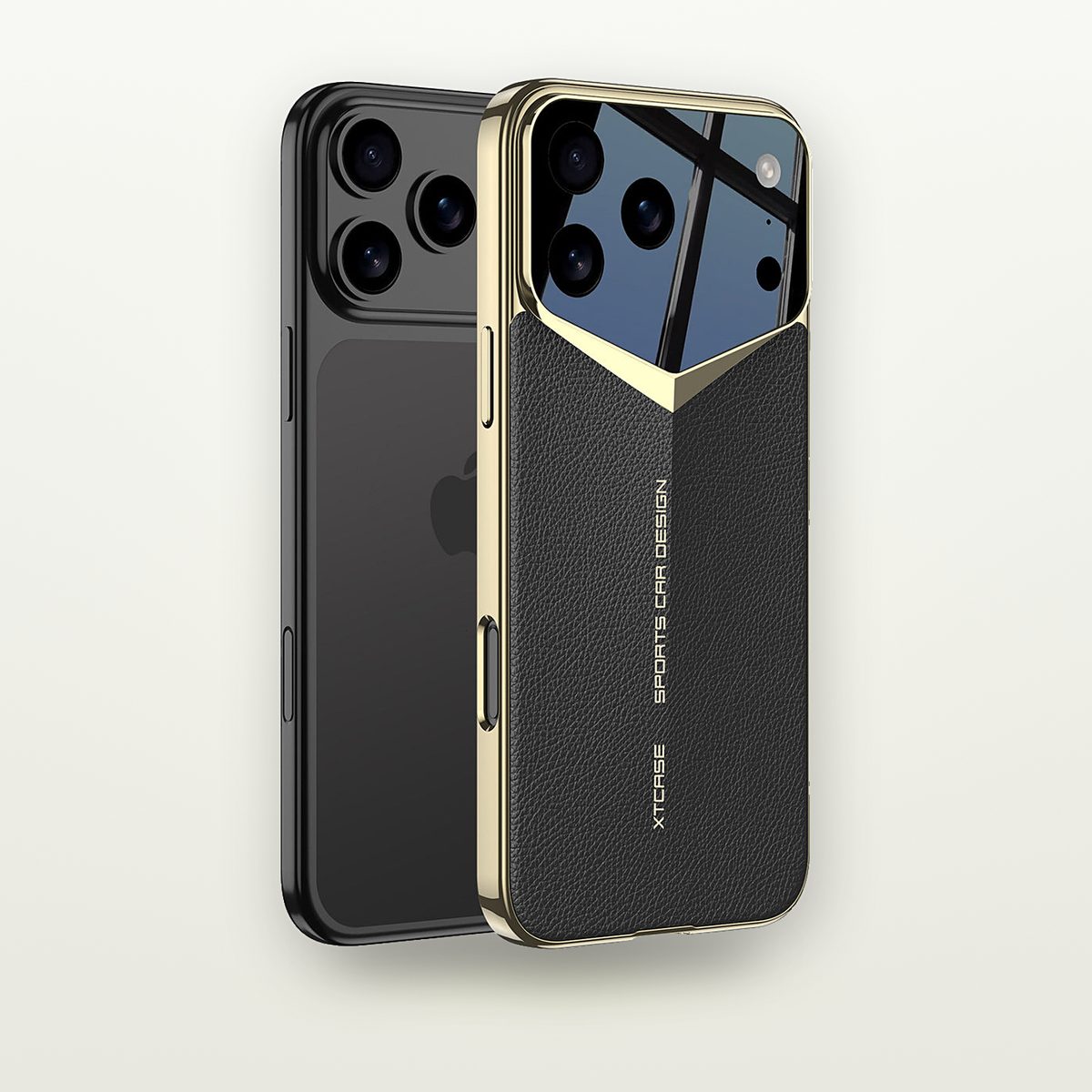 Pebbled Electroplated Slim Case for iPhone 17 Pro & 15 Pro Max — GripLux