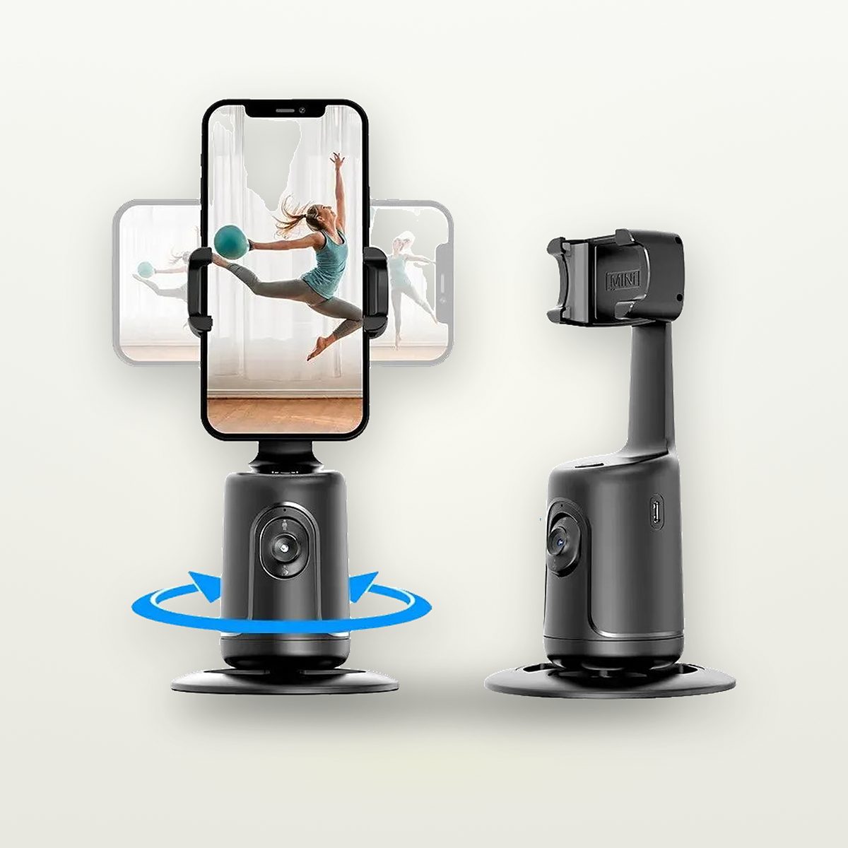 Gesture-Control 360° Face-Tracking Phone Mount — GripLux