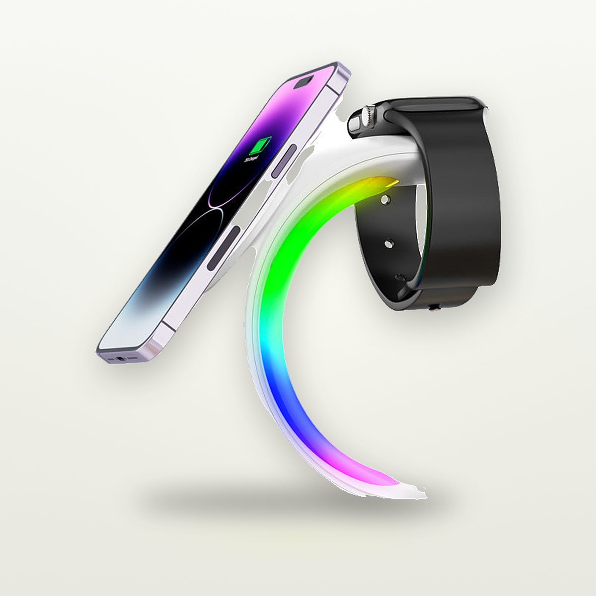 RGB Glow 4-in-1 MagSafe Charging Station — GripLux (8)