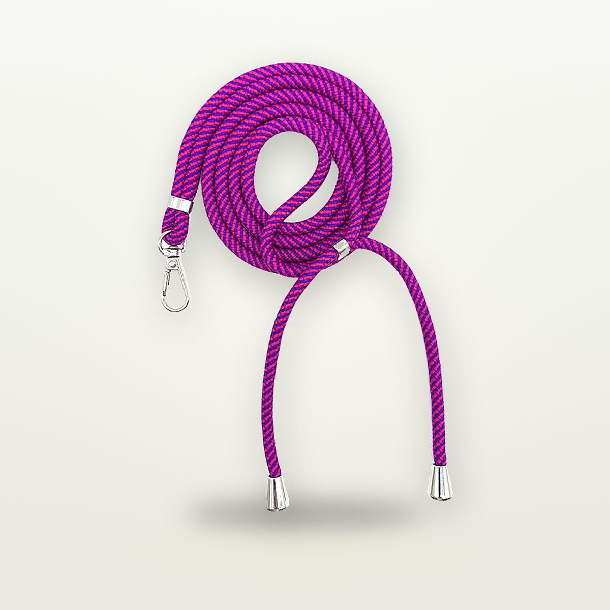 6mm Nylon Crossbody Phone Lanyard with Bell Charm — GripLux (71)