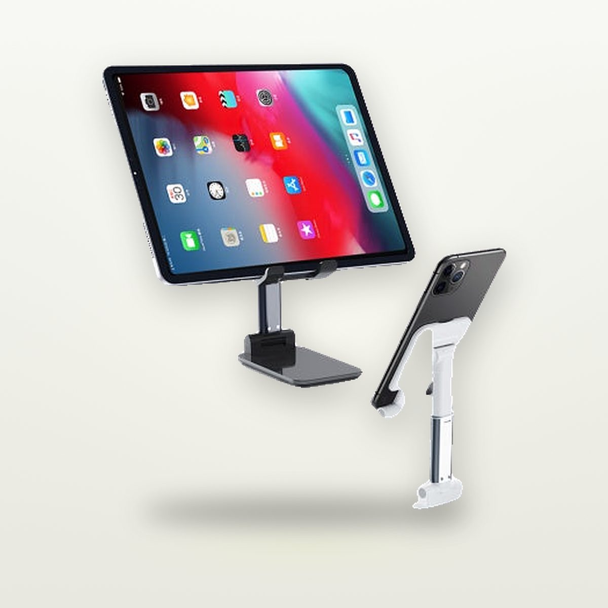 Height-Adjustable Folding Phone & Tablet Stand — GripLux (12)