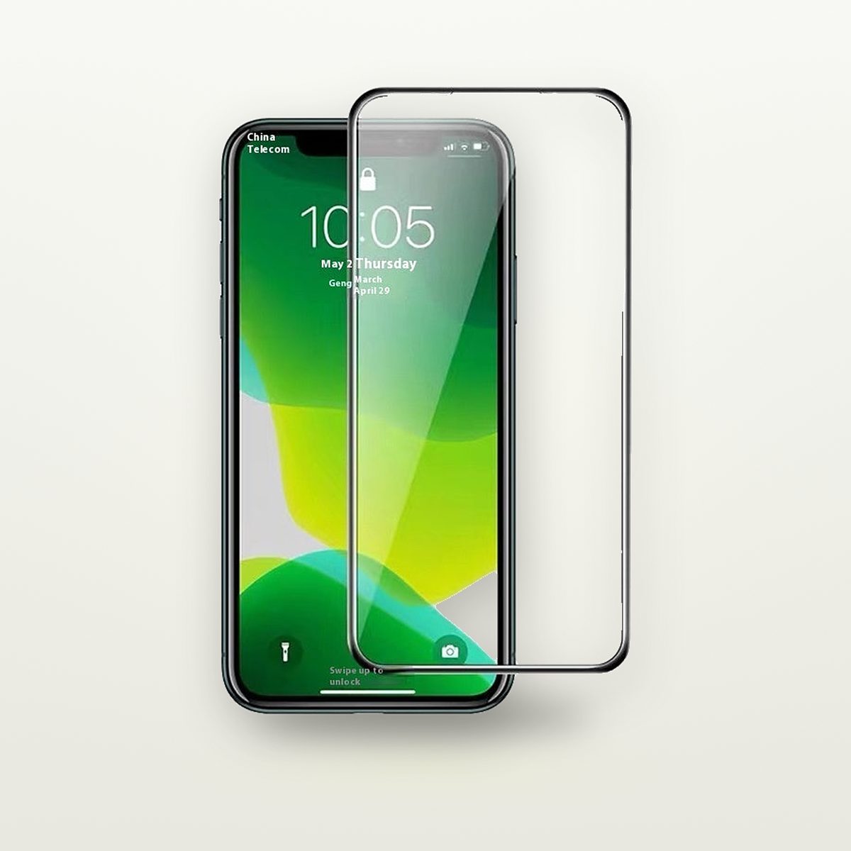 Airbag Edge Anti-Blue Light Screen Protector for iPhone 11–15 — GripLux (5)