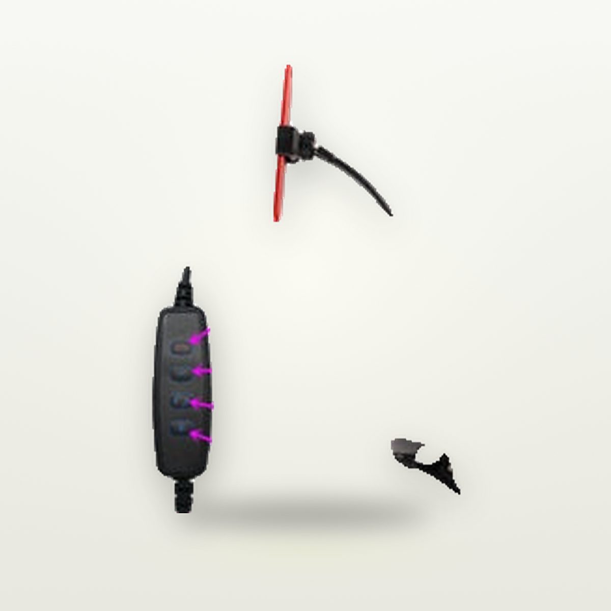 Dual-Arm Flexible LED Fill Light with Phone Holder — GripLux (2)