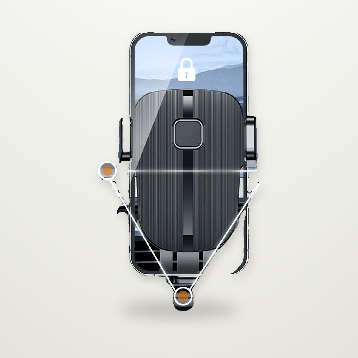 Air Vent Car Phone Holder, 3 Styles