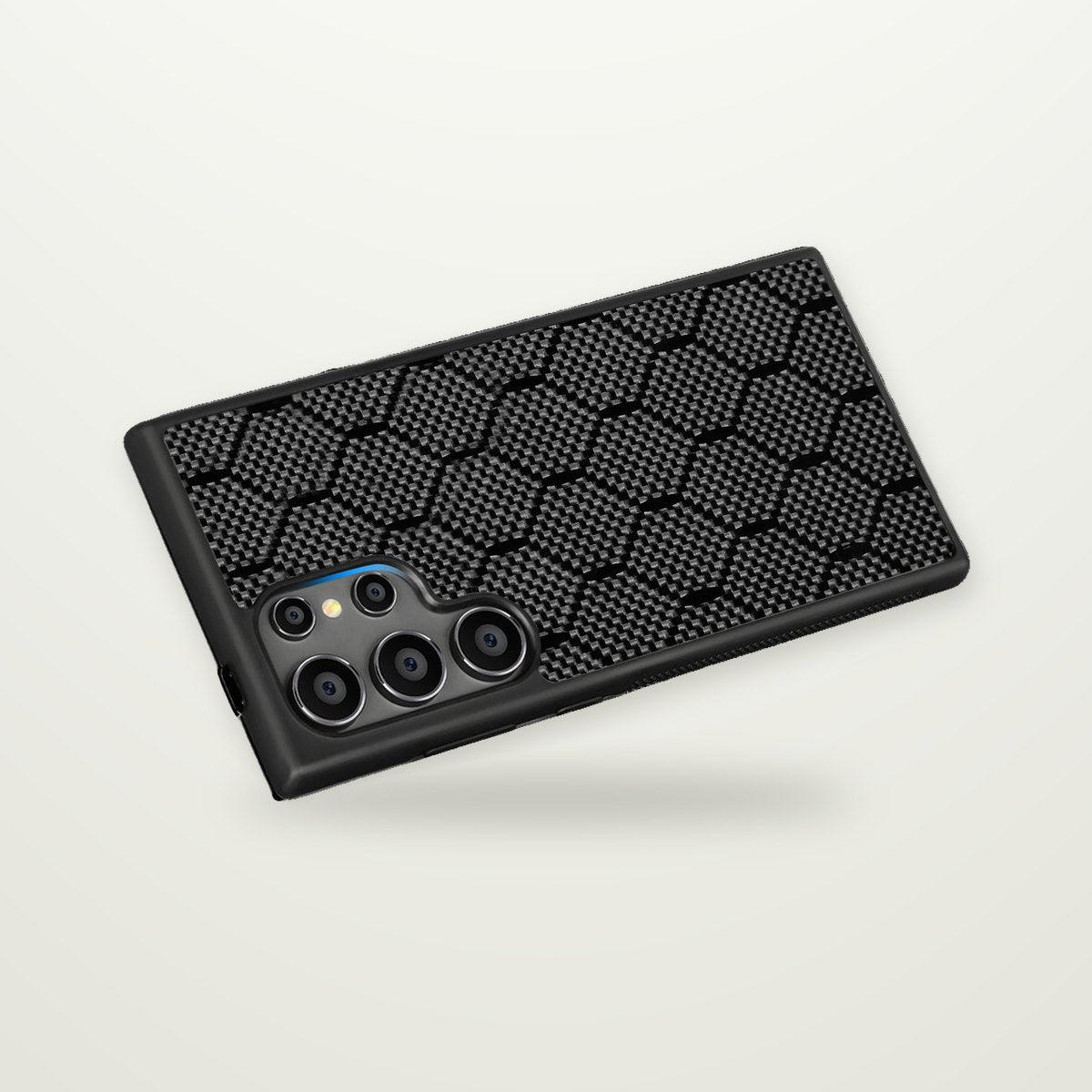 Carbon Fiber Texture Case for Galaxy S21–S25