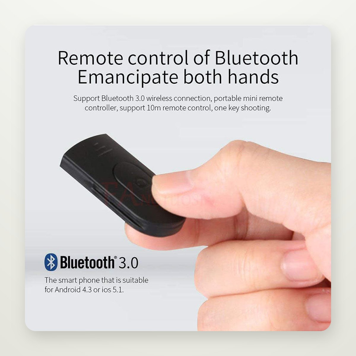 Mini Tripod Selfie Stick with Detachable Remote