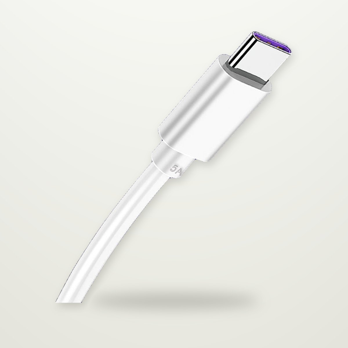 5A Fast-Charge Cable, USB-C, Lightning or Micro-USB