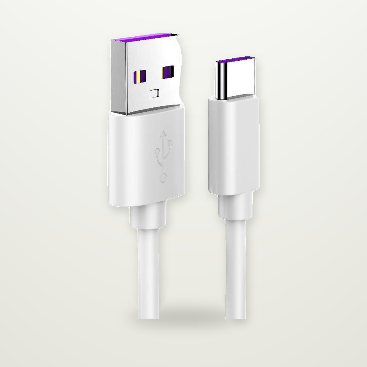5A Fast-Charge Cable, USB-C, Lightning or Micro-USB