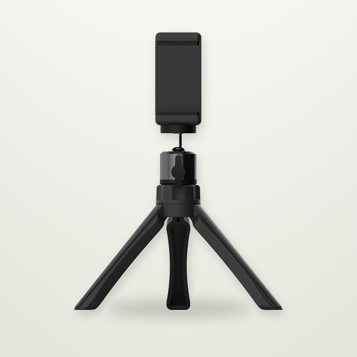 Mini Desktop Tripod with Pan-Tilt Phone Clip