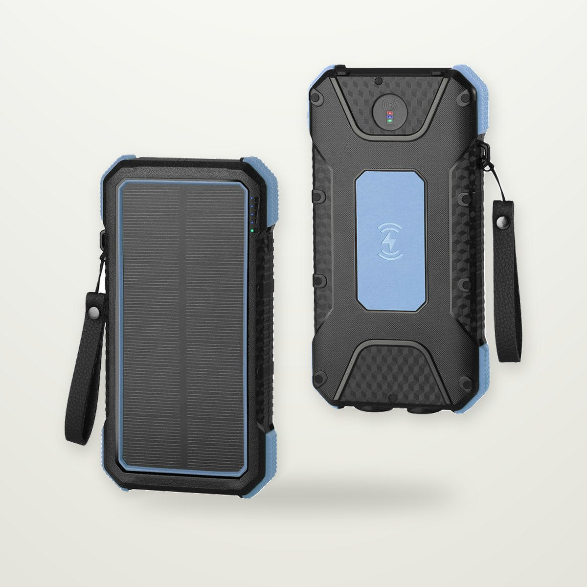 Solar Power Bank with Compass, up to 16,000mAh