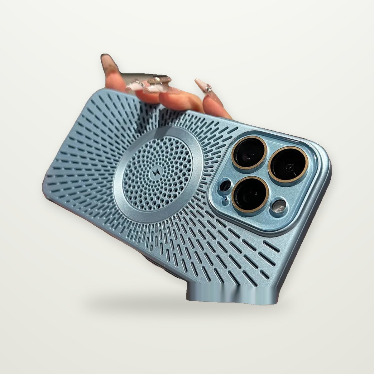 Ice-Cool Vented Magnetic Case for iPhone 16 Pro & 17 Series
