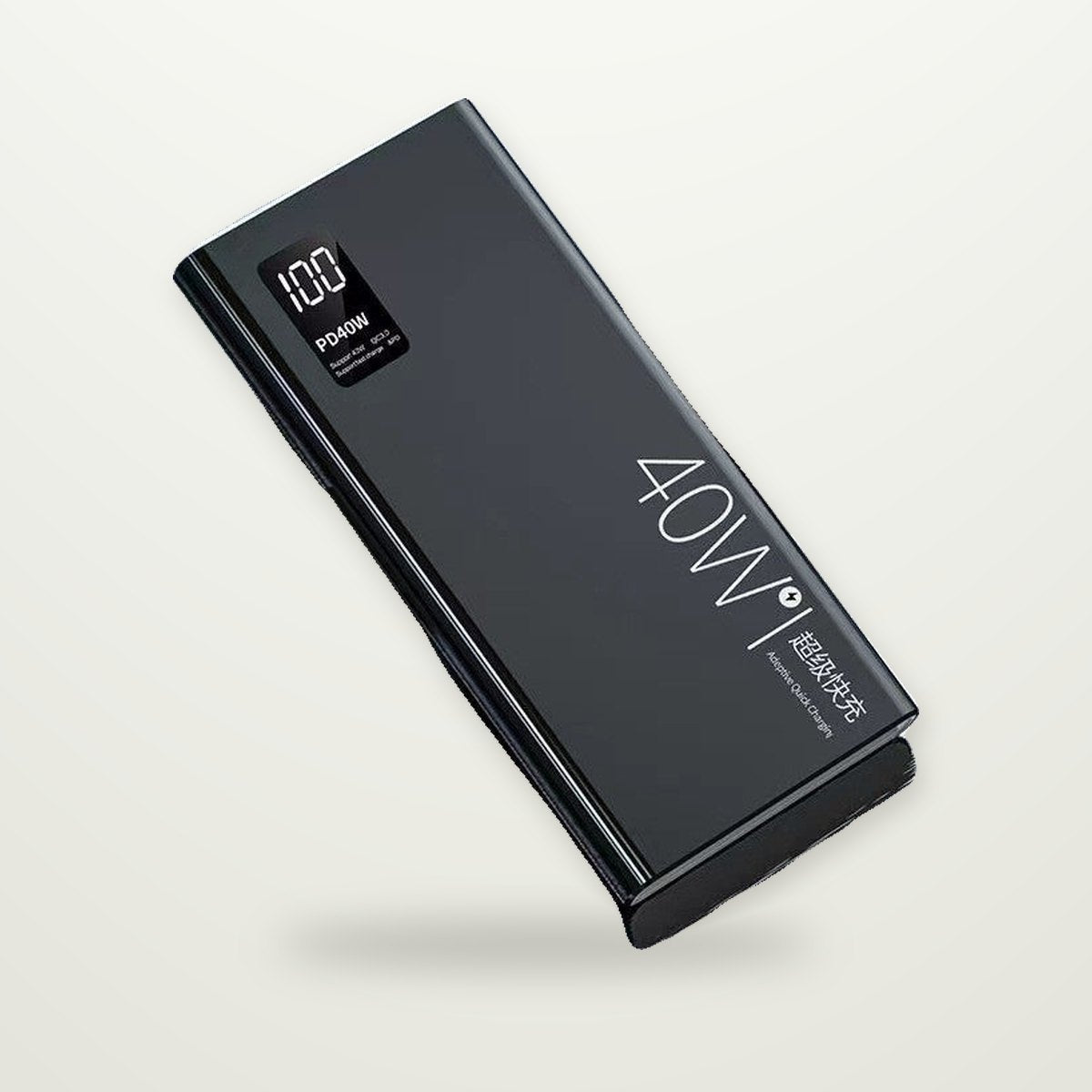 PD Fast-Charge Power Bank with Digital Display