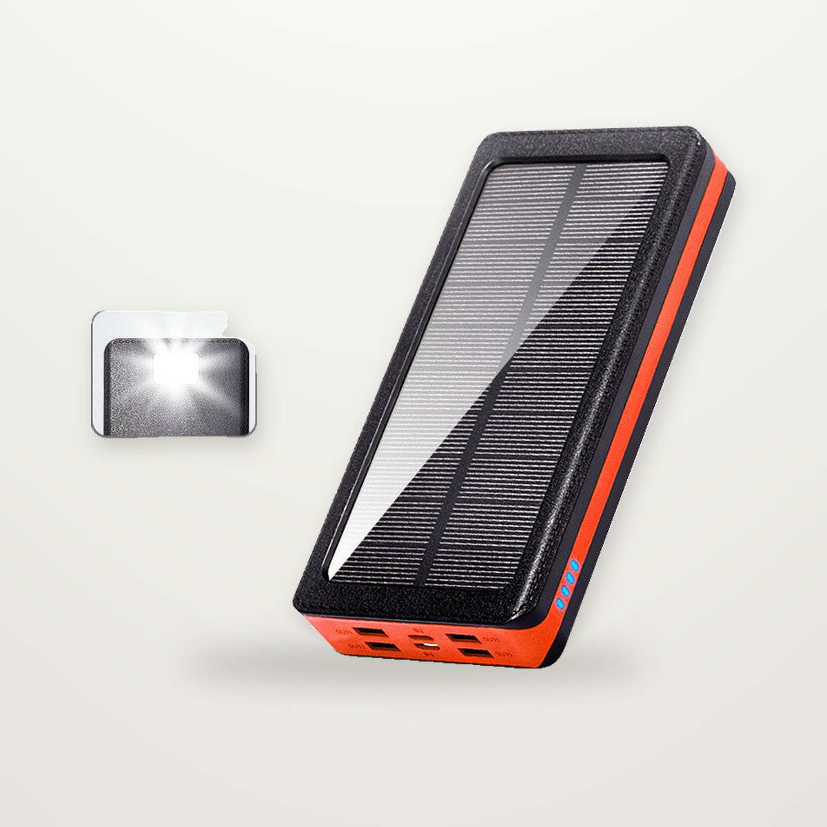 Solar Camping Power Bank, up to 50,000mAh