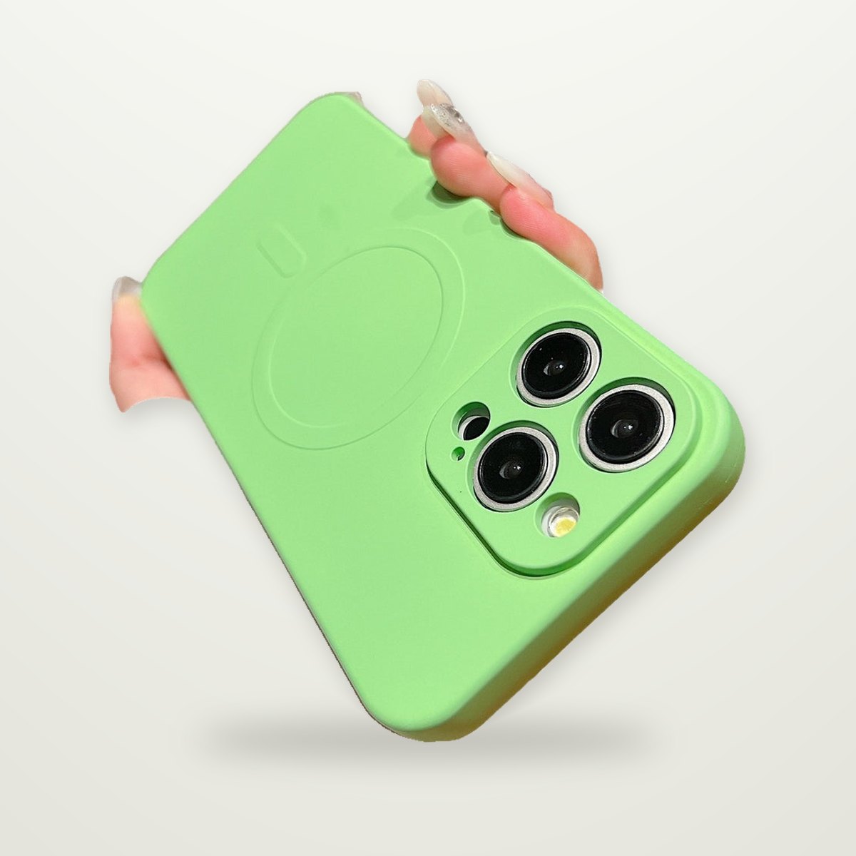 Liquid Silicone MagSafe Case for iPhone 16–17