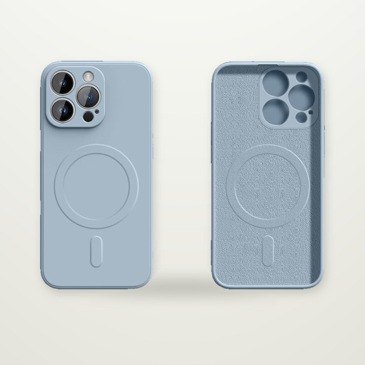 Liquid Silicone MagSafe Case for iPhone 16–17