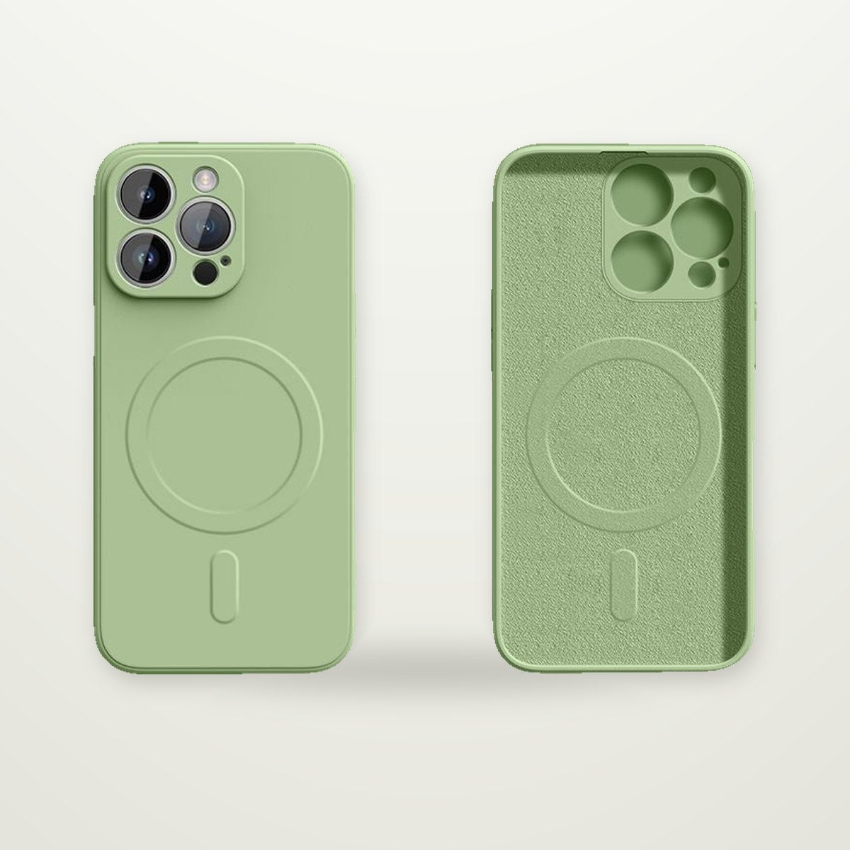 Liquid Silicone MagSafe Case for iPhone 16–17