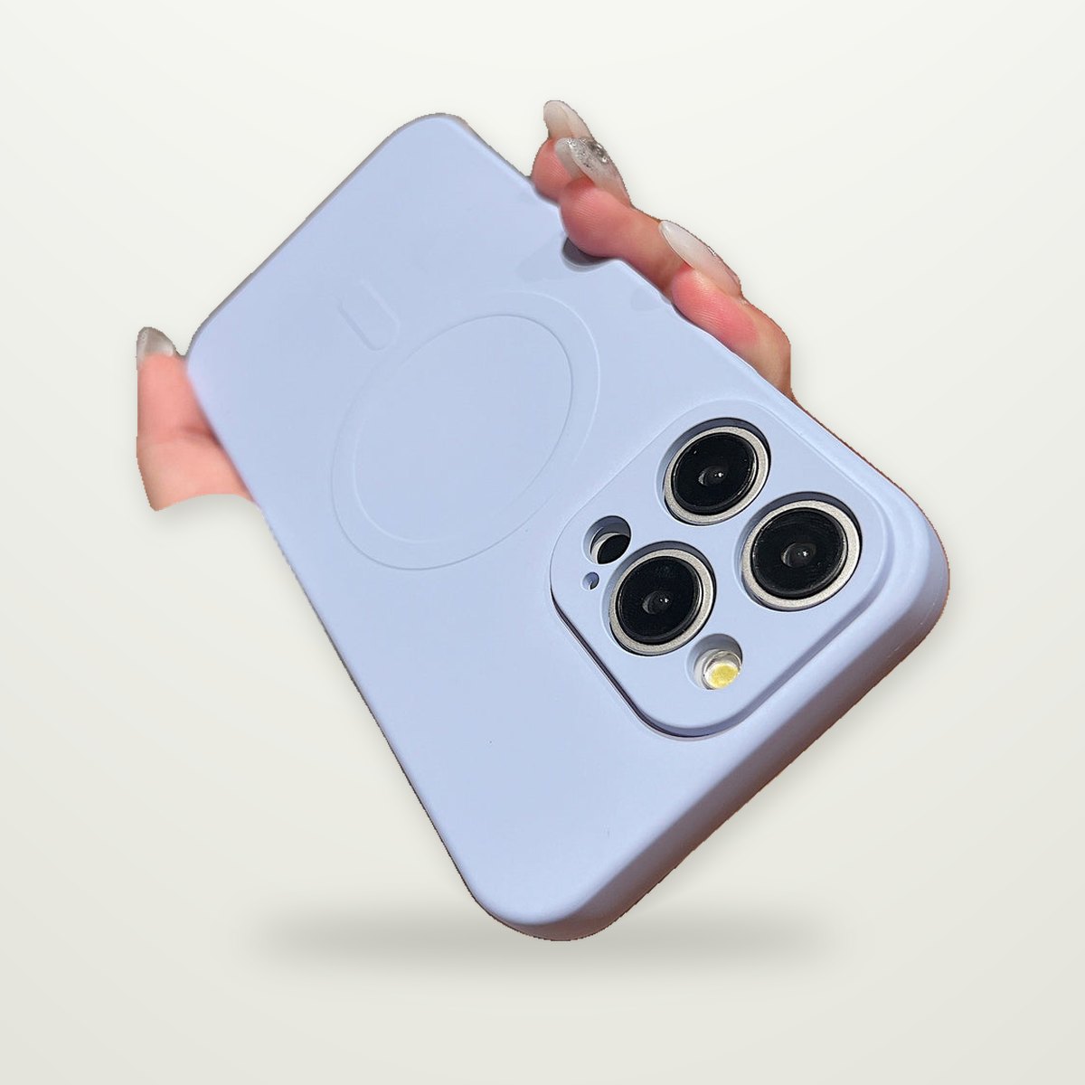 Liquid Silicone MagSafe Case for iPhone 16–17