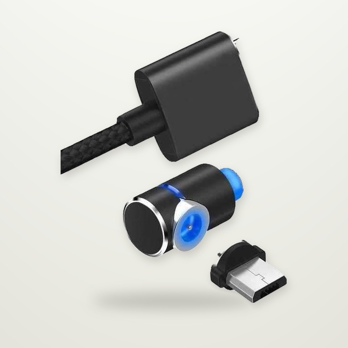 360° Magnetic Charging Cable with LED