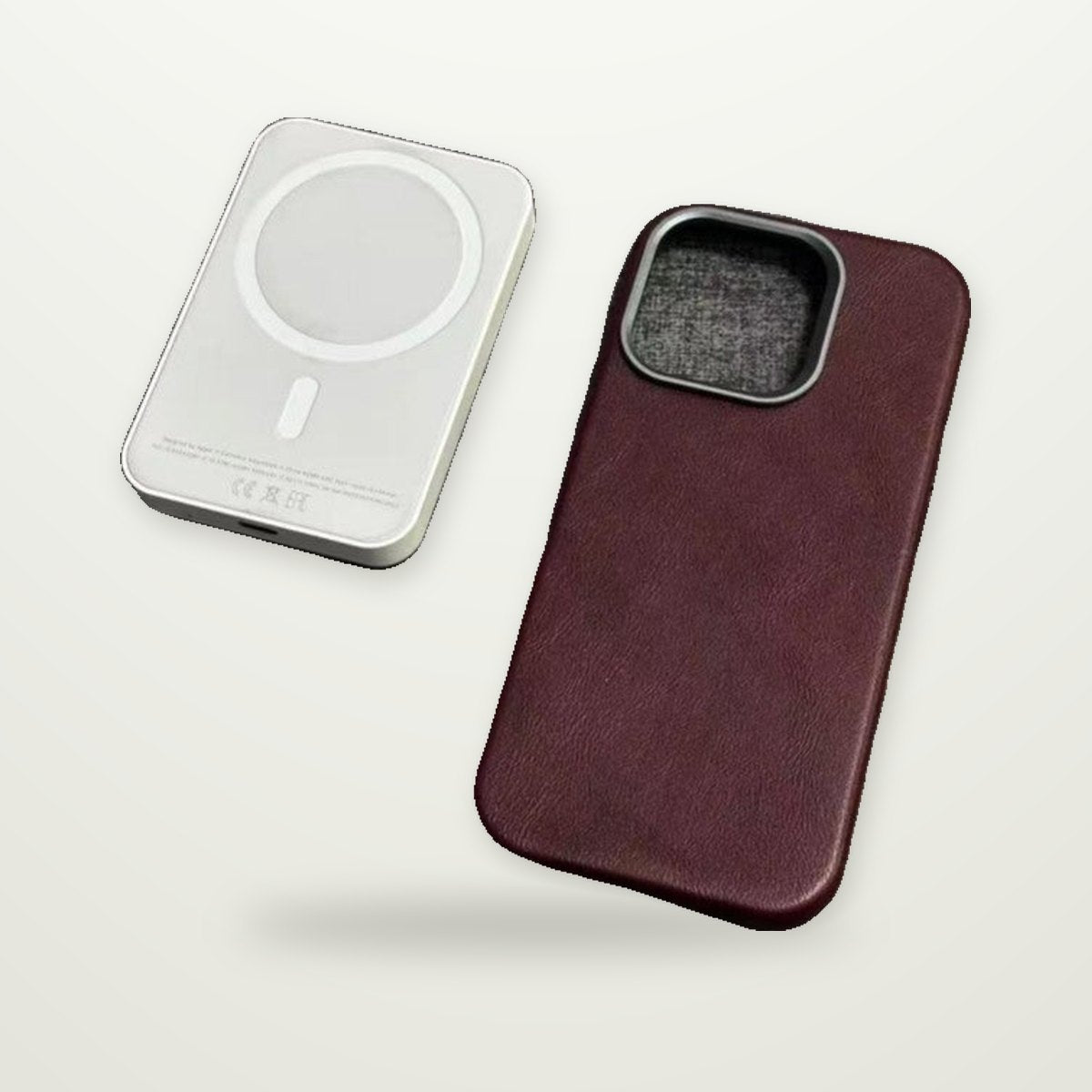 Magnetic Leather Case for iPhone 13–17 Pro Models