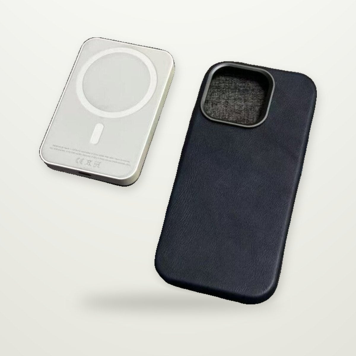 Magnetic Leather Case for iPhone 13–17 Pro Models