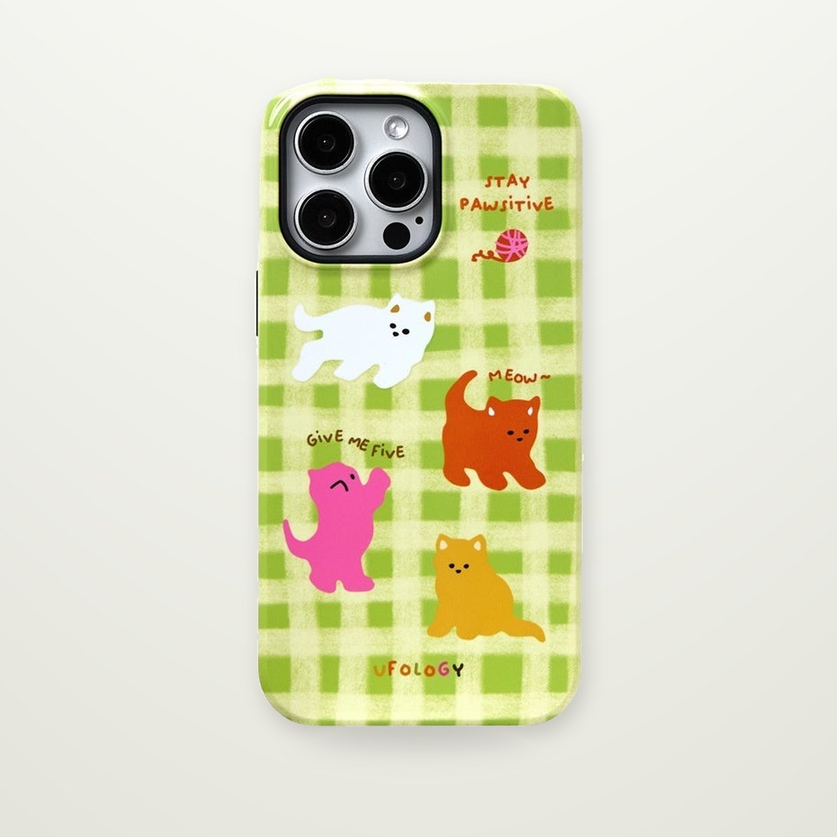 Glossy Case with Magnetic Spring Stand for iPhone 12–17