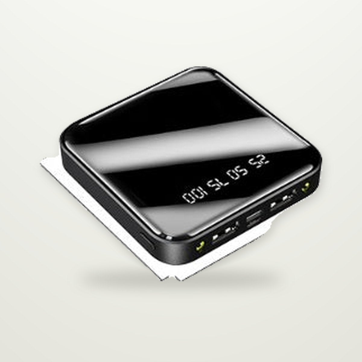 Mirror-Finish Power Bank with Digital Display