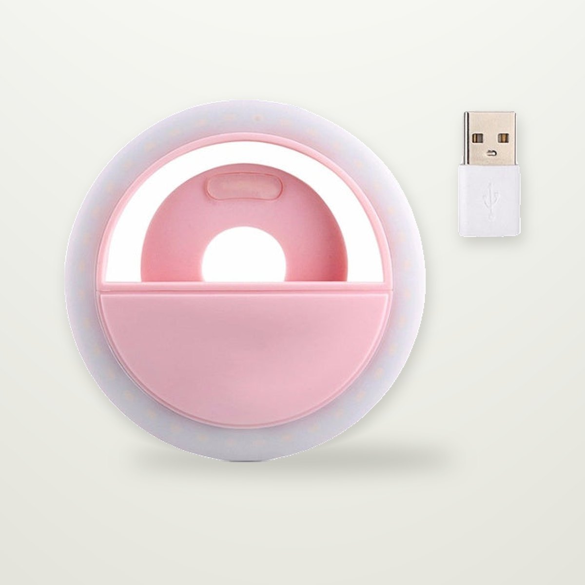Rechargeable Clip-On Selfie Fill Light
